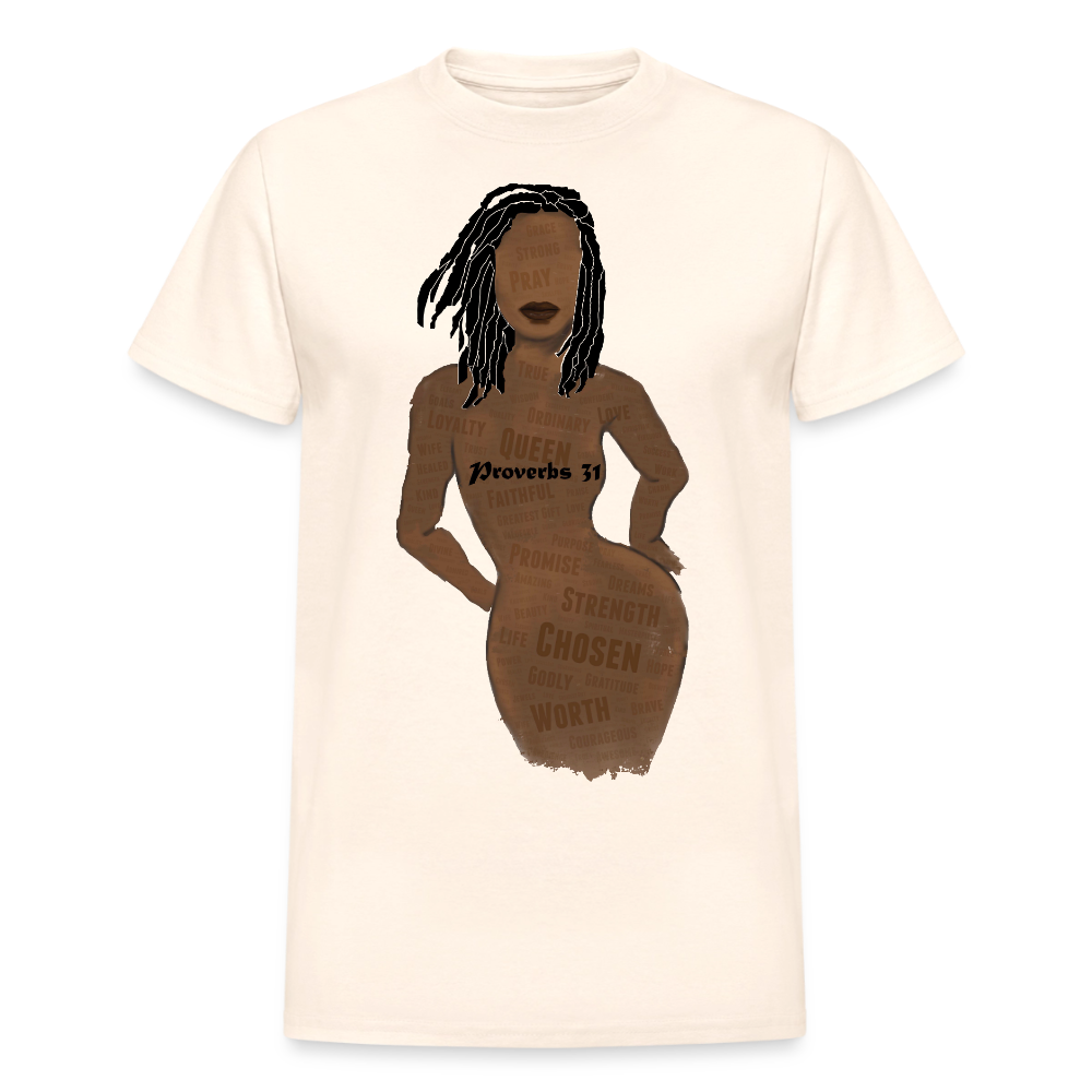Proverbs 31 Lady Unisex T-Shirt - natural