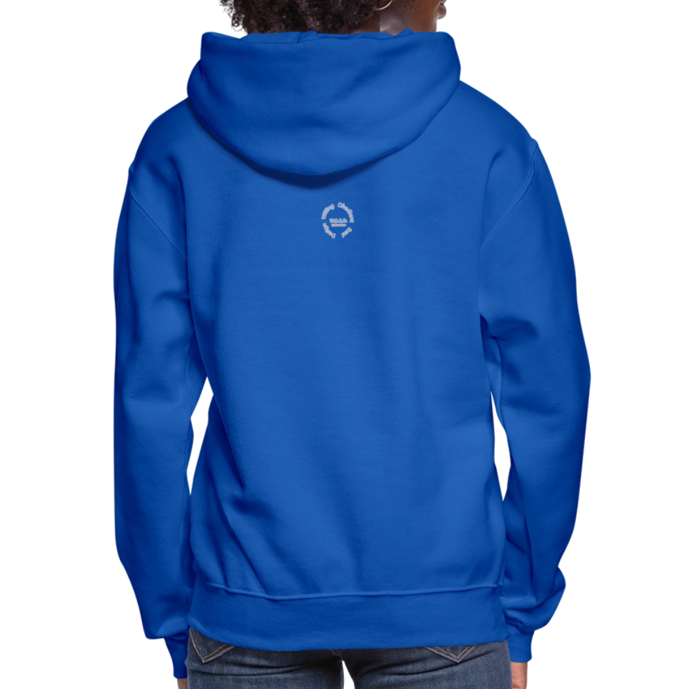 Proverbs 31 Loc Lady Women's Jerzees Hoodie - royal blue