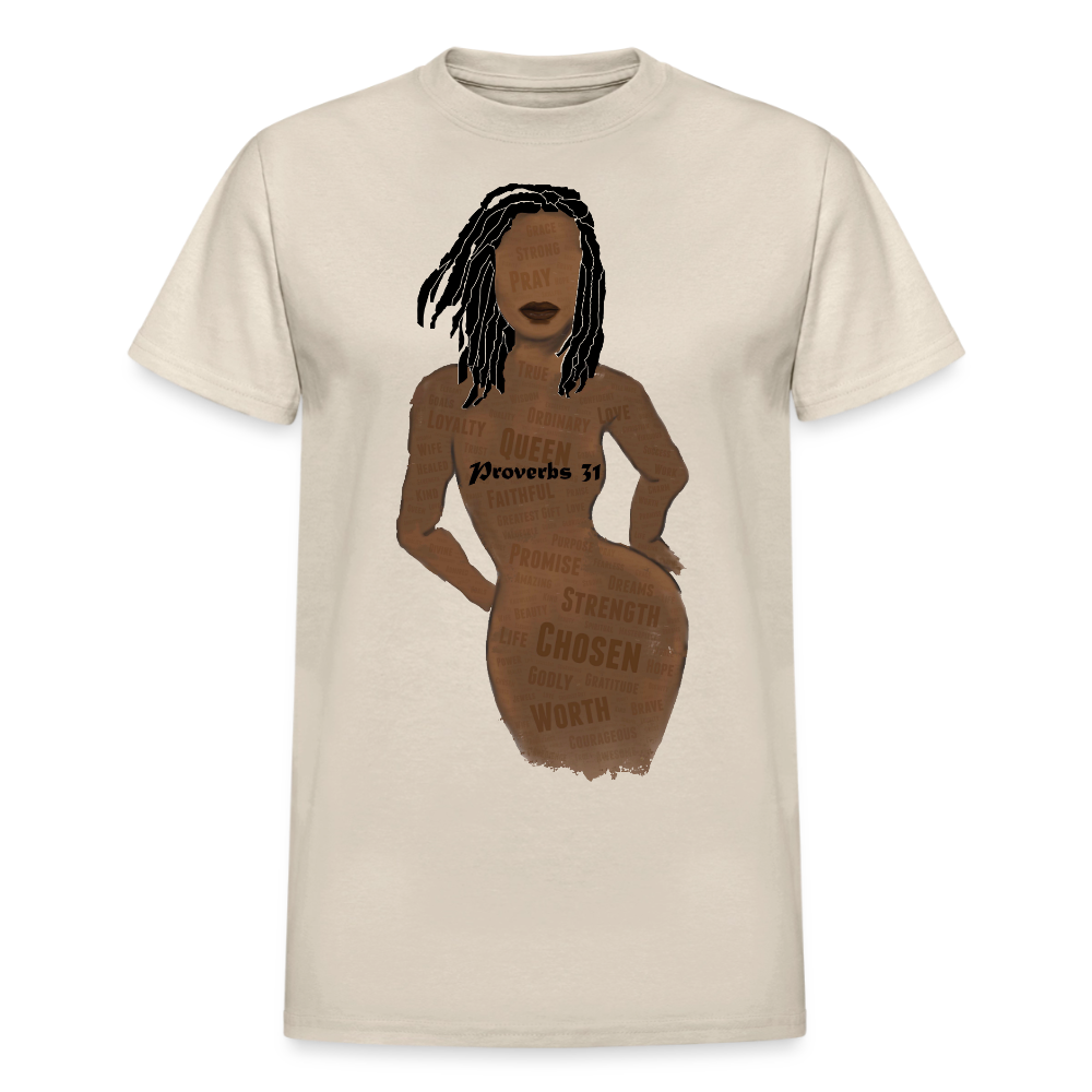 Proverbs 31 Lady Unisex T-Shirt - Sand