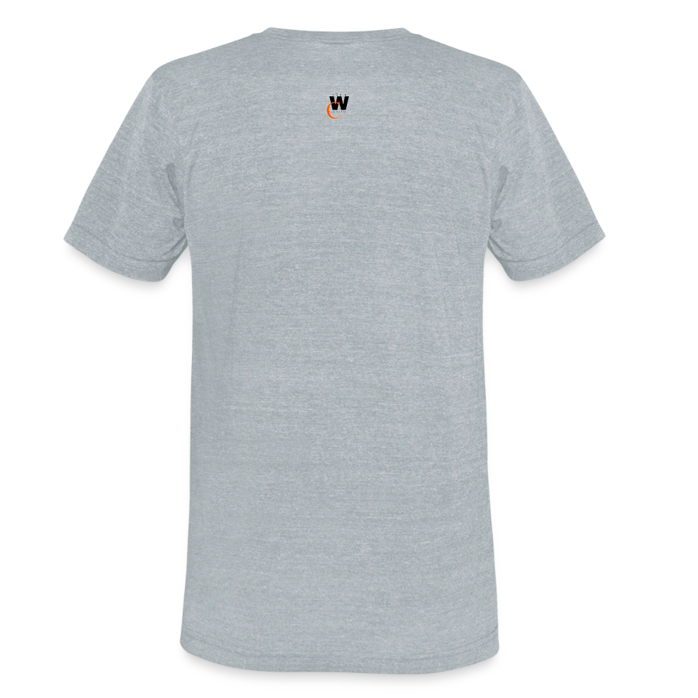 NO FEAR Unisex Tri-Blend T-Shirt - heather grey