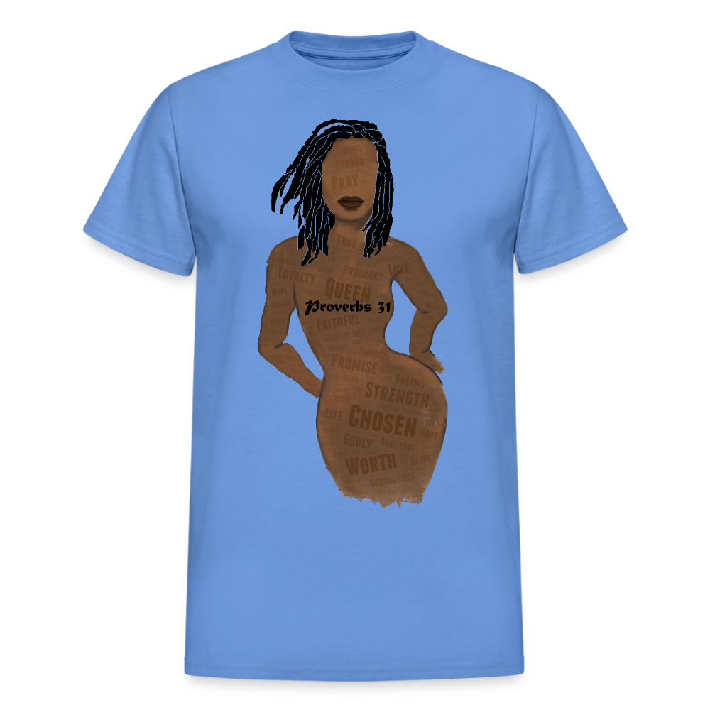 Proverbs 31 Lady Unisex T-Shirt - carolina blue