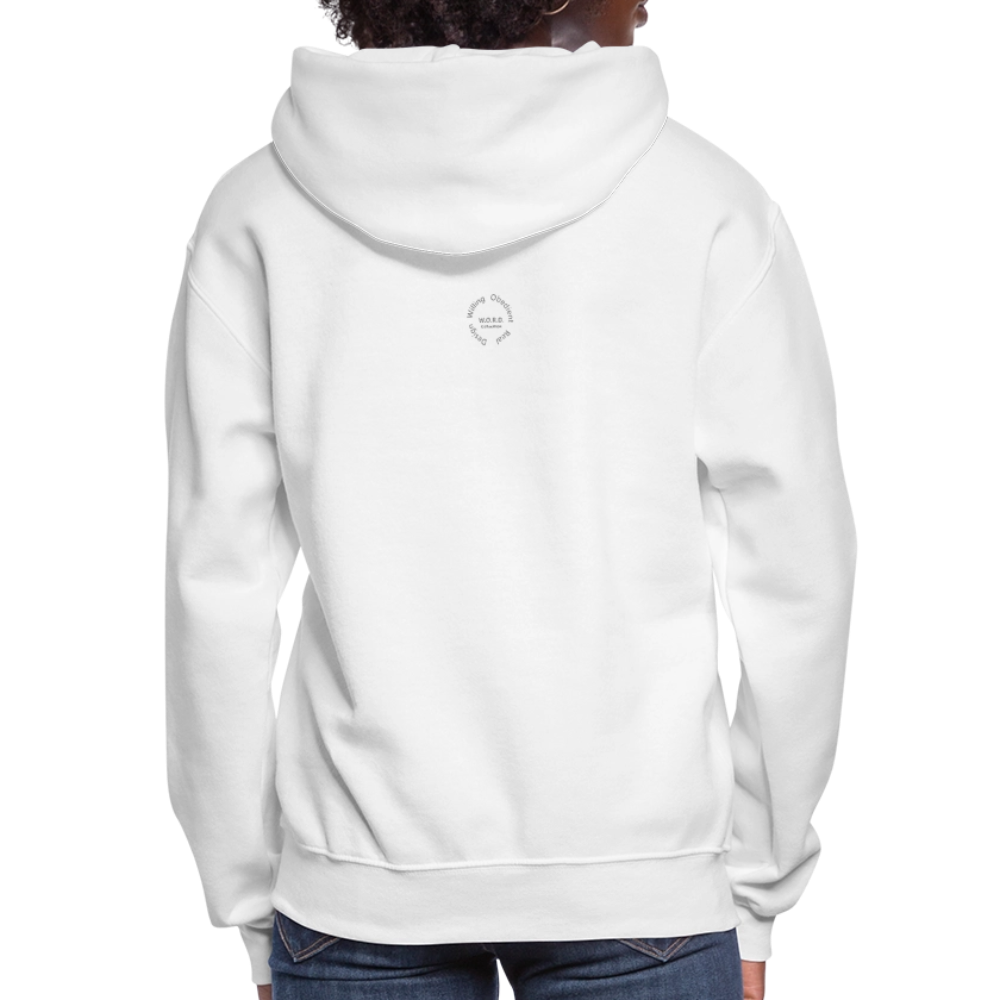 Proverbs 31 Loc Lady Women's Jerzees Hoodie - white