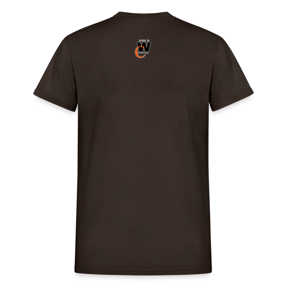 Proverbs 31 Locs Unisex T-Shirt - dark chocolate