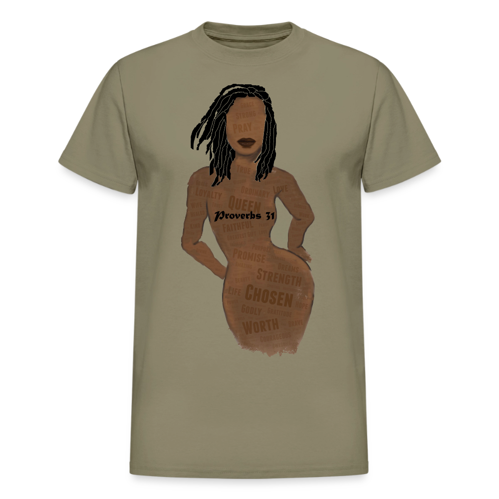 Proverbs 31 Lady Unisex T-Shirt - prairie dust