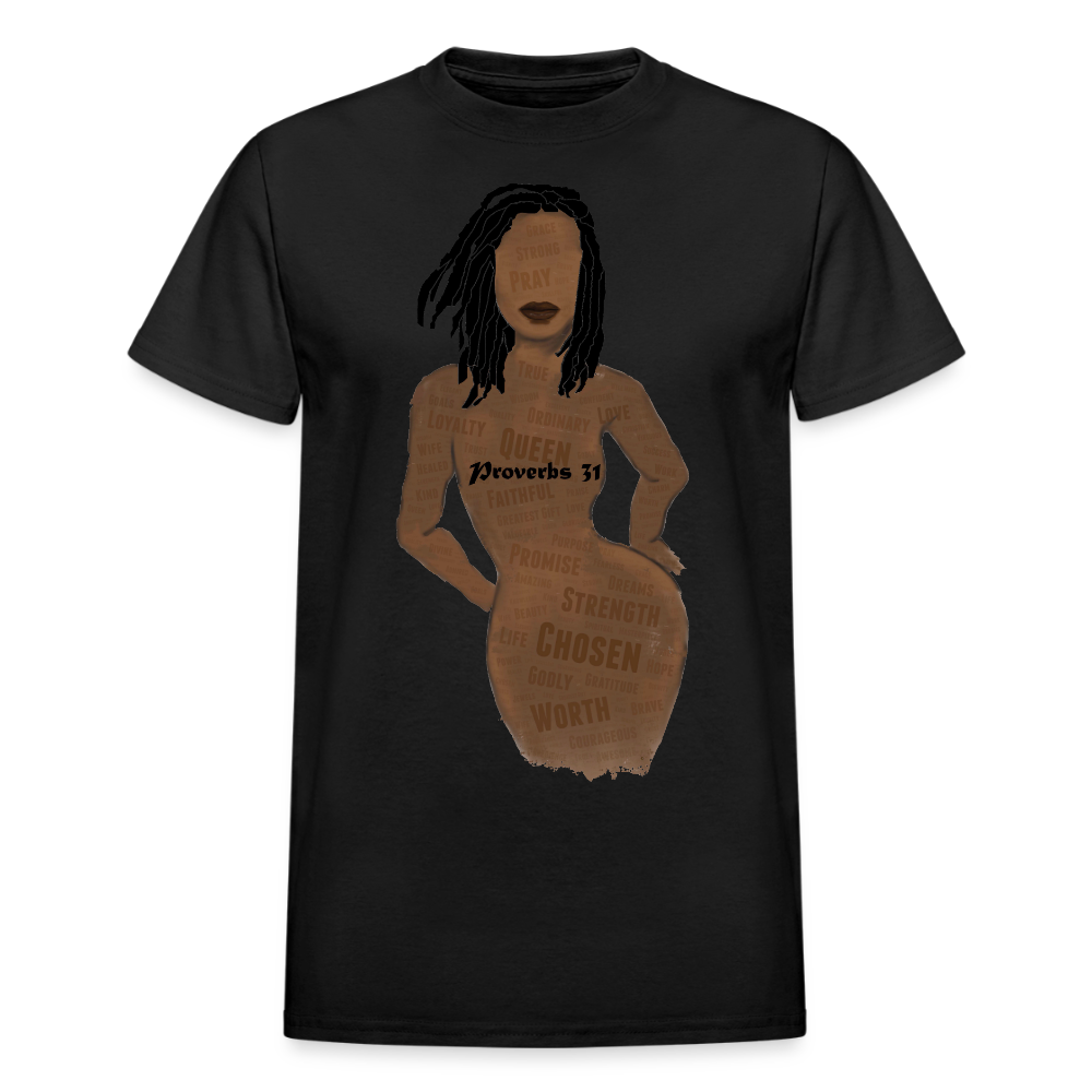 Proverbs 31 Lady Unisex T-Shirt - black