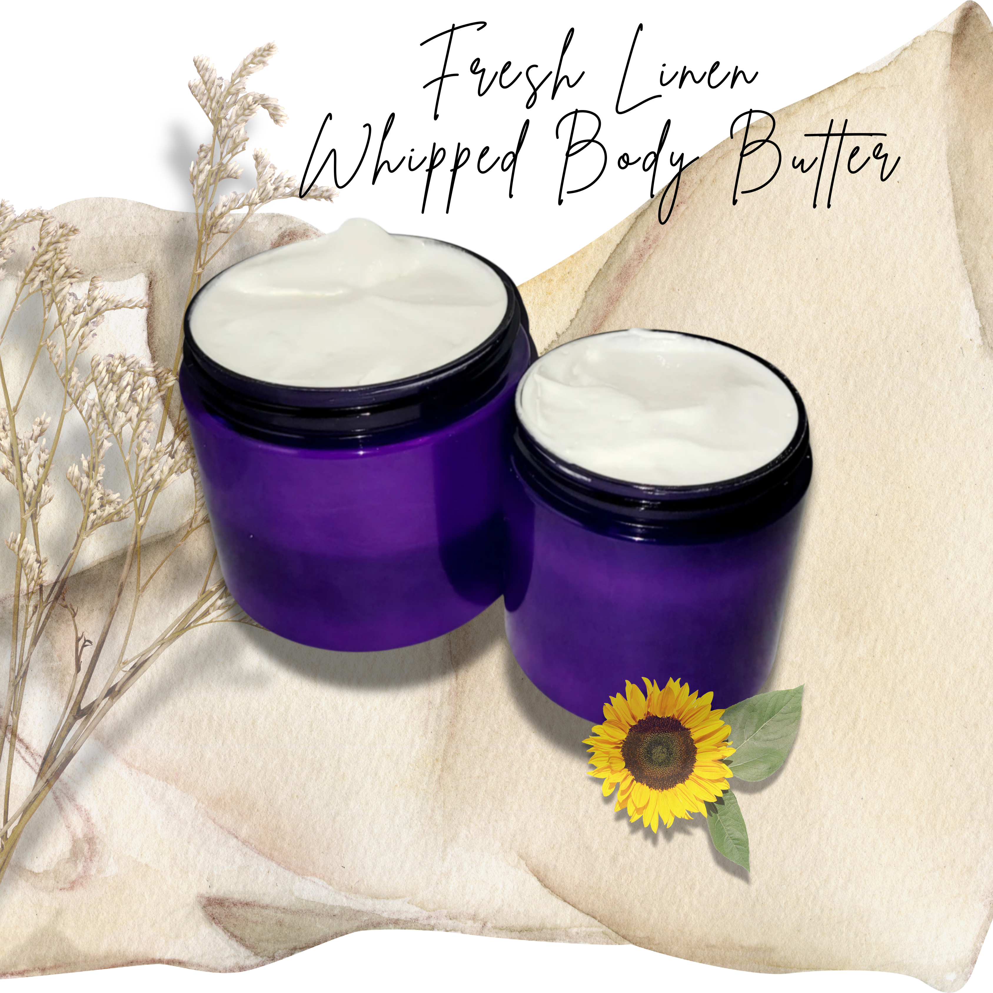 Fresh Linen Whipped Body Butter - Obsidian's LLC