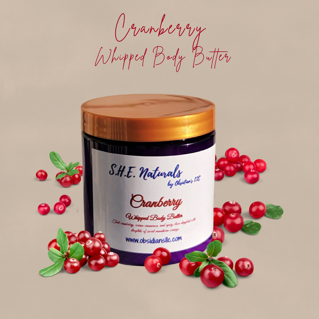 Cranberry Whipped Body Butter - Obsidian's LLC