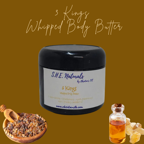 3 Kings Whipped Body Butter - Obsidian's LLC