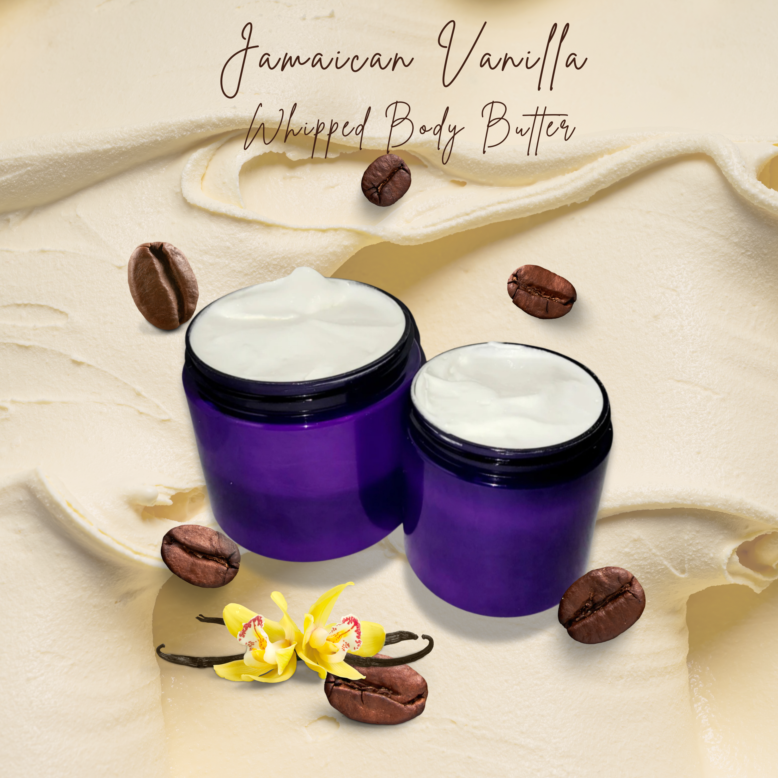 Jamaican Vanilla Whipped Body Butter - Obsidian's LLC