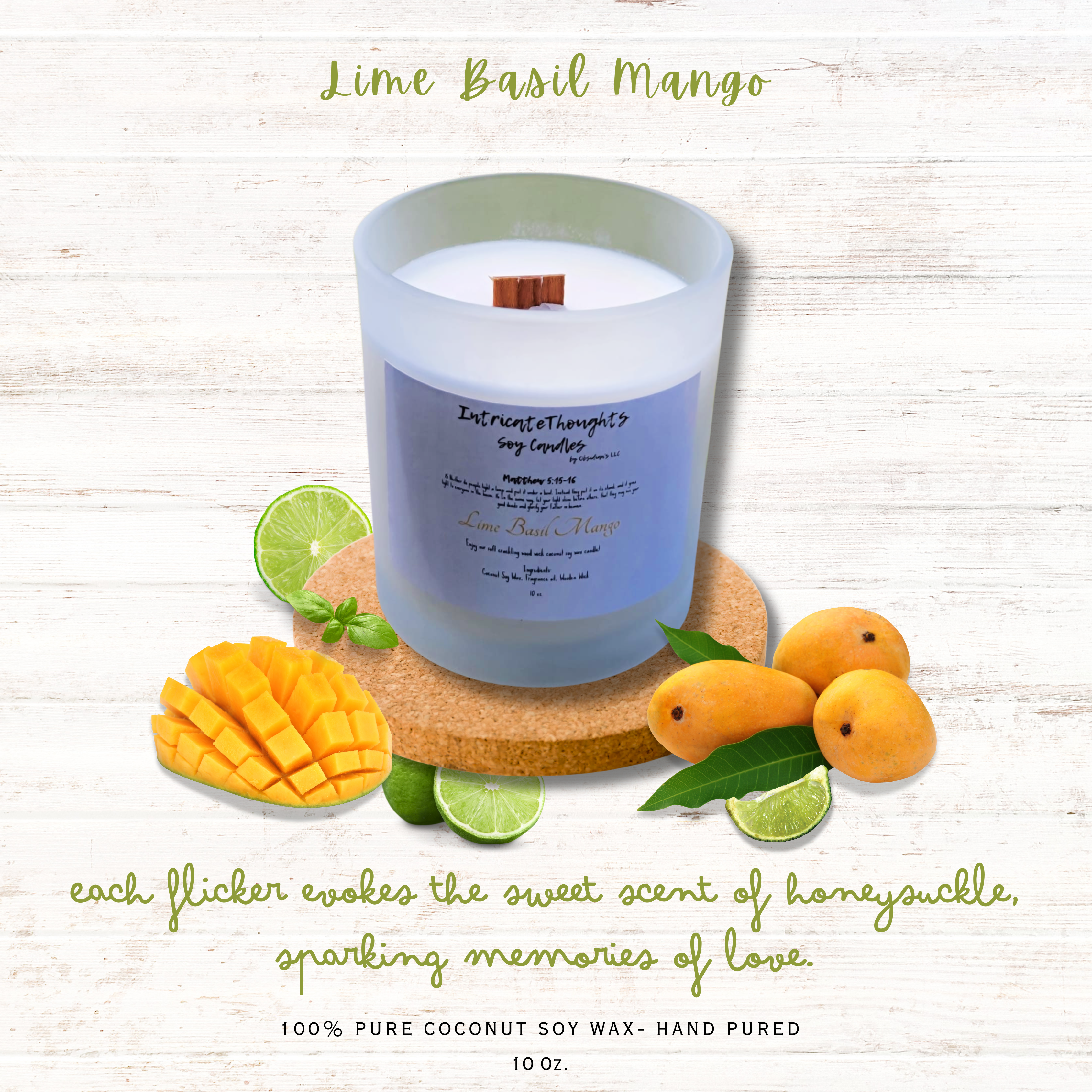 Lime Basil Mango - Obsidian's LLC