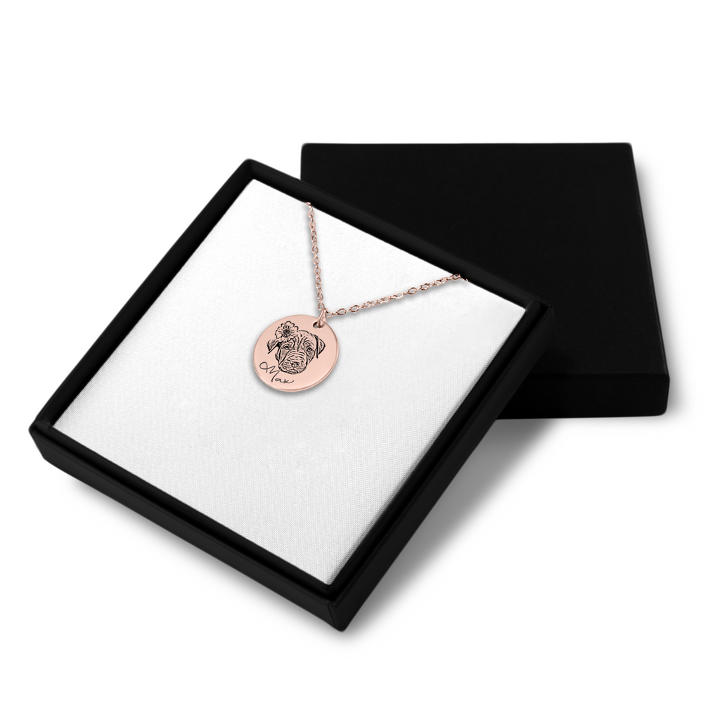 Pet Portrait Necklace