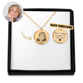 Portrait Coin Pendant - Obsidian's LLC