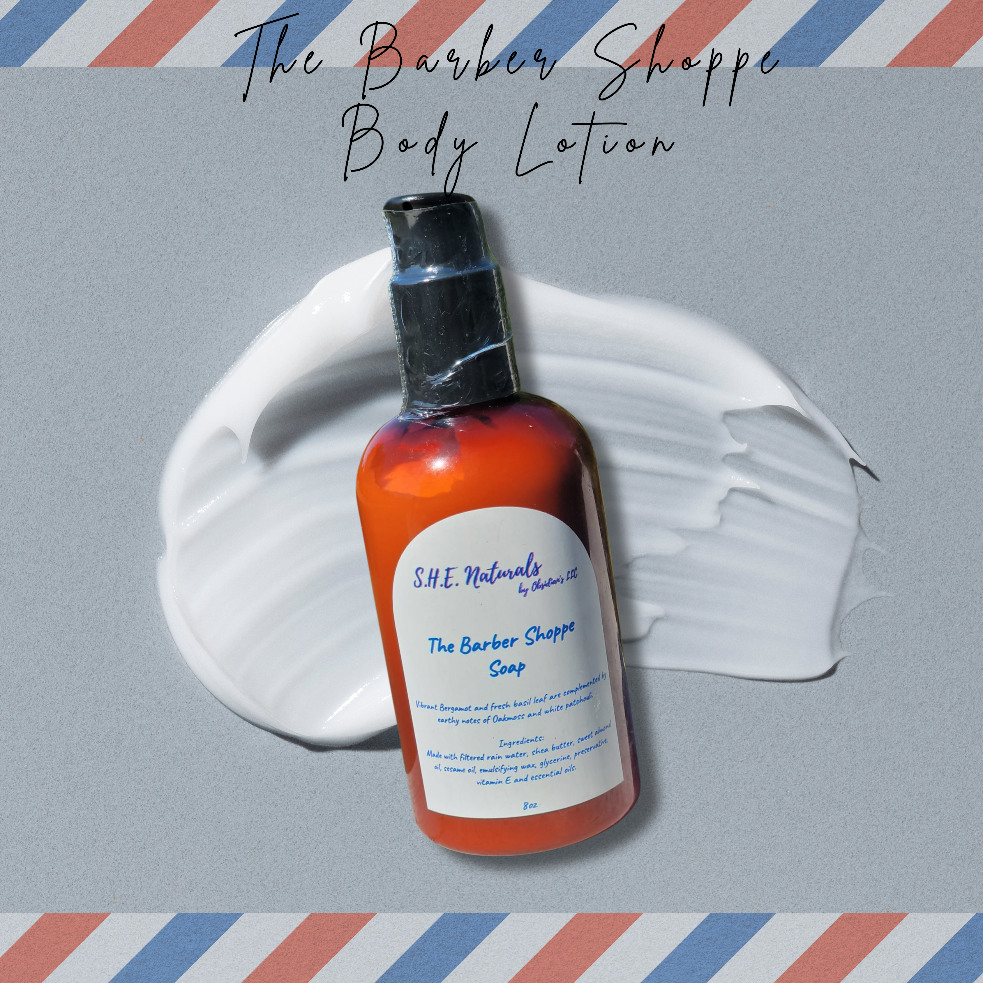 The Barber Shoppe Body Lotion - Obsidian's LLC