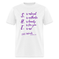 S.H.E. is T-Shirt (white) - white