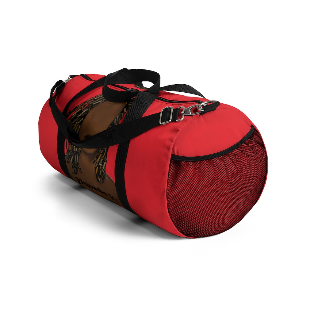 Proverbs 31 Locs Duffel Bag - Obsidian's LLC
