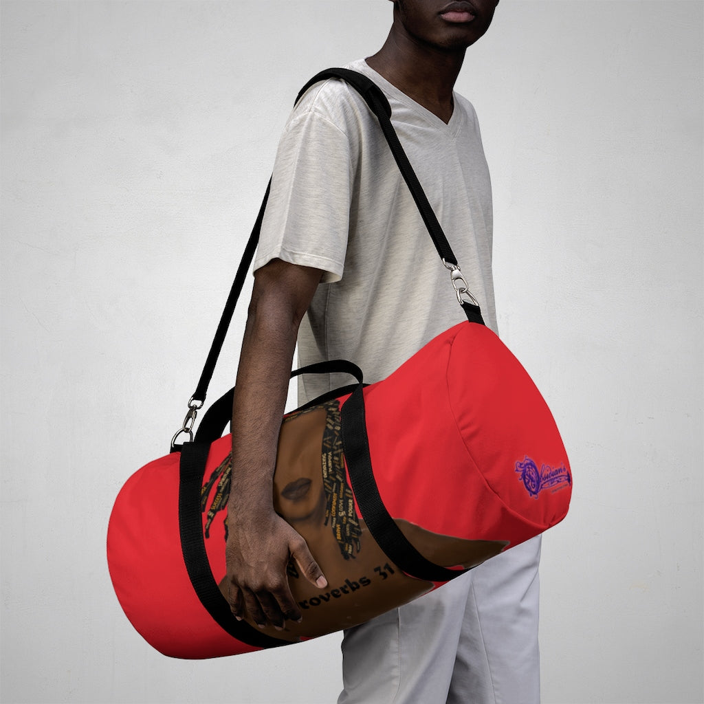 Proverbs 31 Locs Duffel Bag - Obsidian's LLC