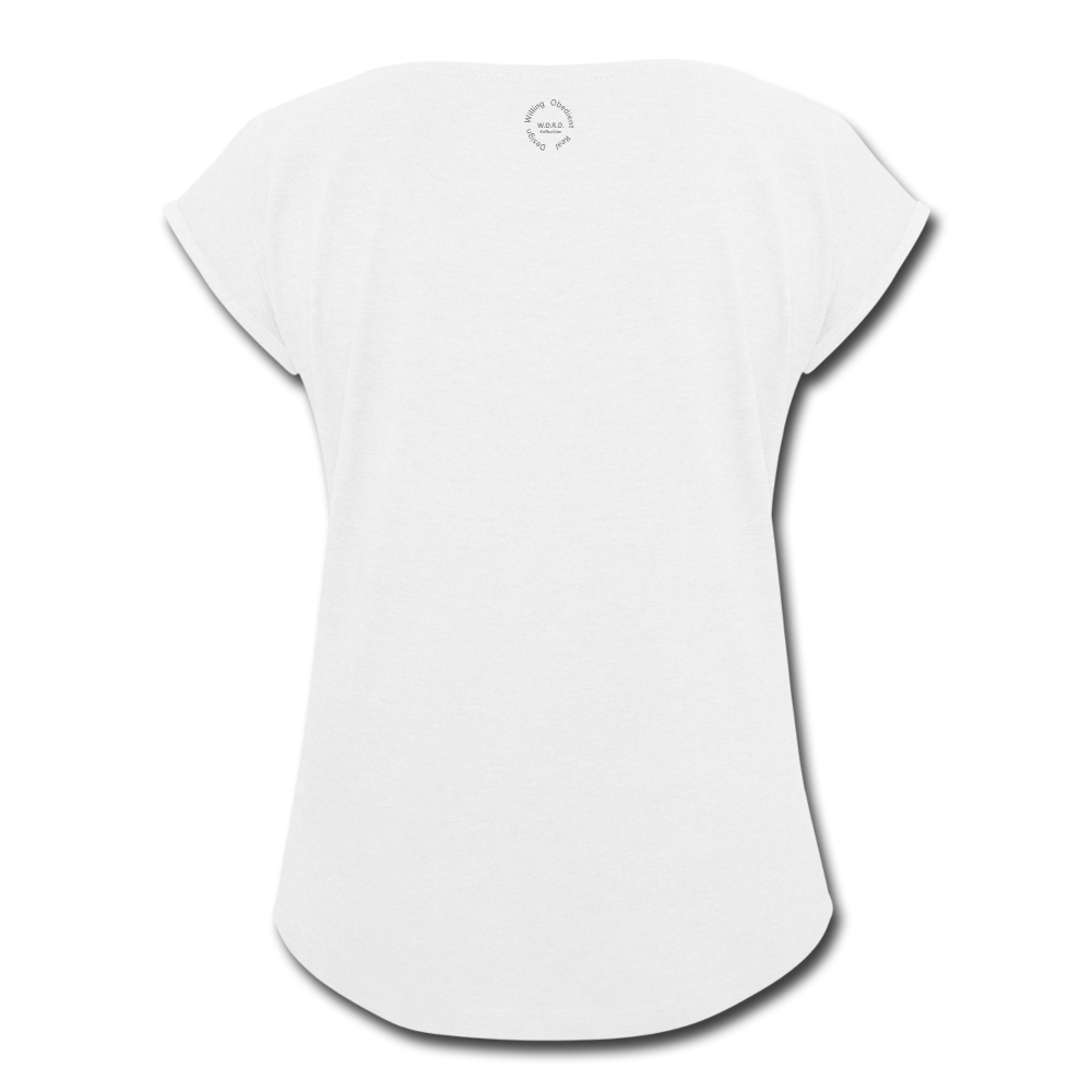 Proverbs 31 Locs Roll Cuff T-Shirt - Obsidian's LLC