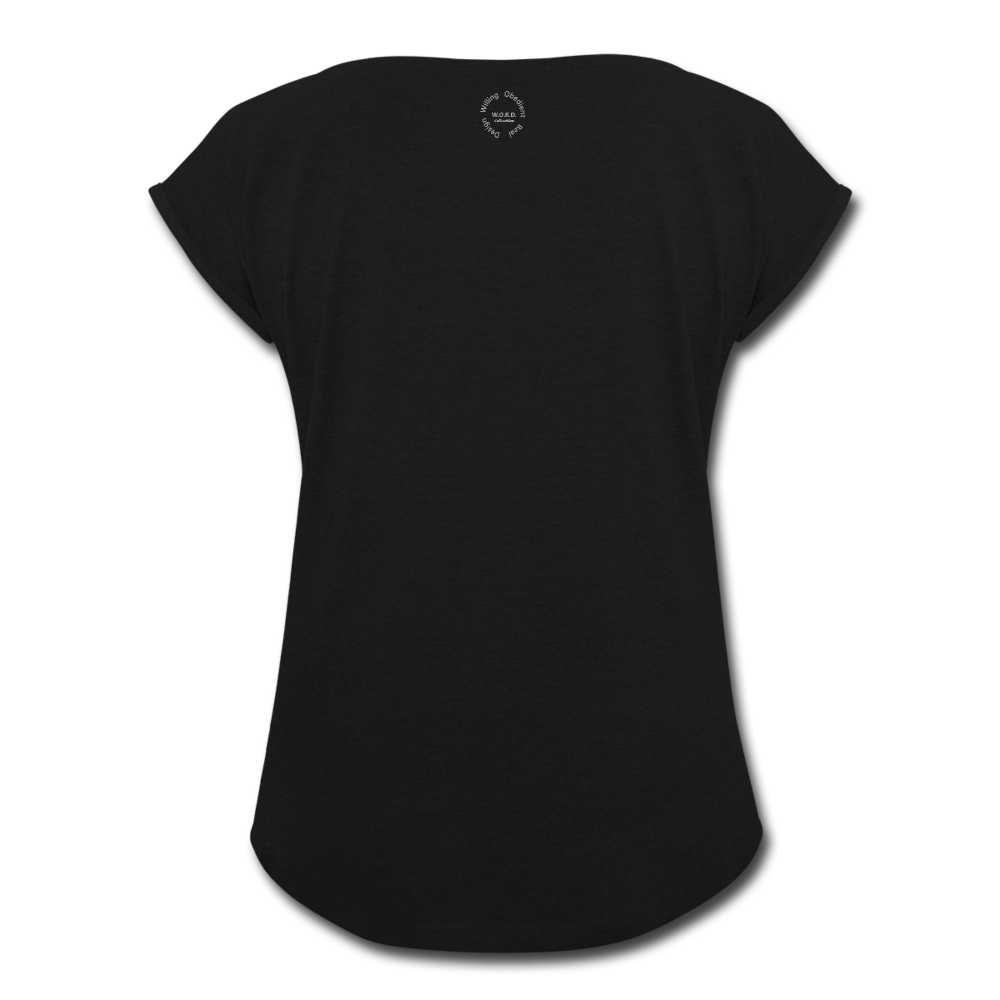 Proverbs 31 Locs Roll Cuff T-Shirt - Obsidian's LLC