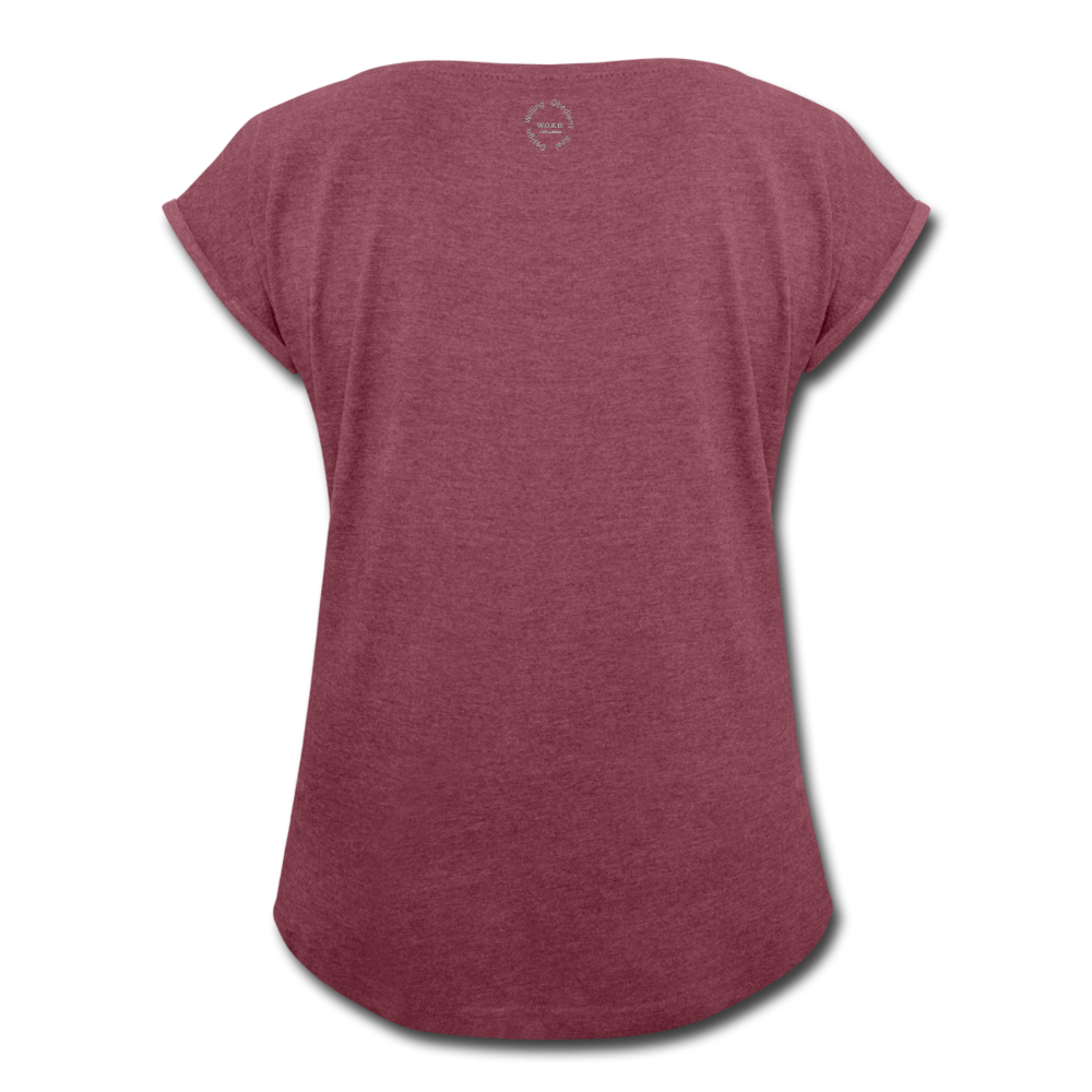Proverbs 31 Locs Roll Cuff T-Shirt - Obsidian's LLC