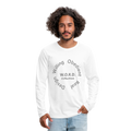 W.O.R.D. Men's Premium Long Sleeve T-Shirt - white