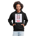 NO FEAR Unisex Hoodie - black/asphalt