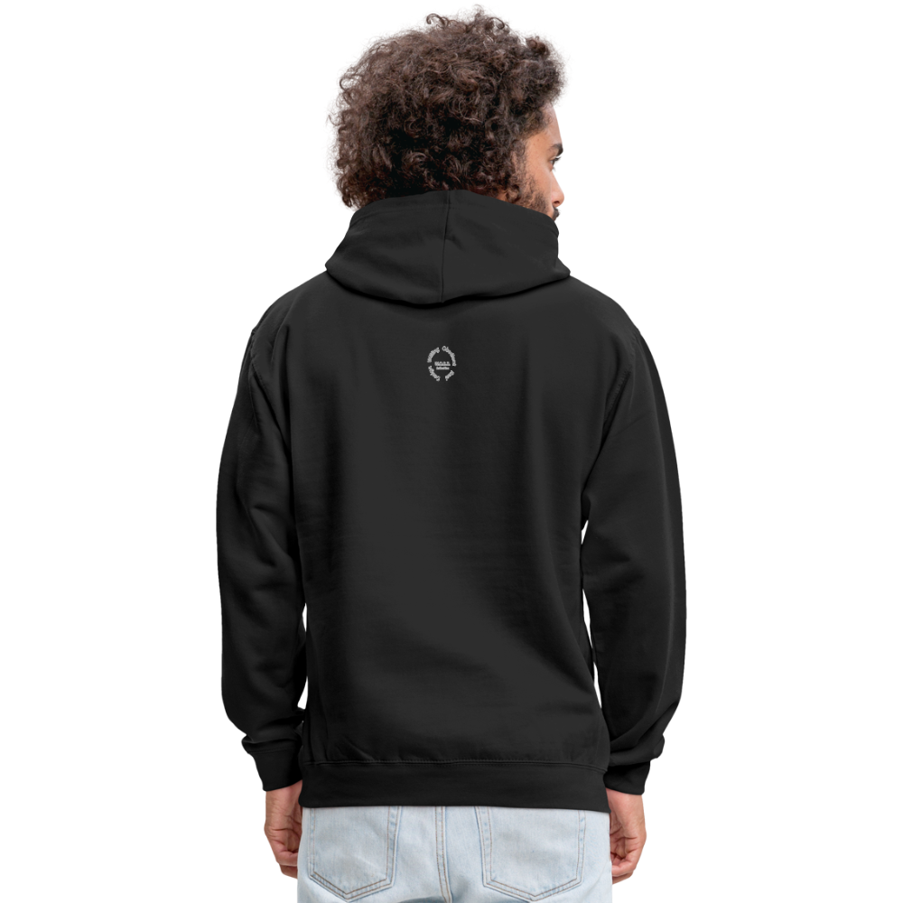 NO FEAR Unisex Hoodie - black/asphalt