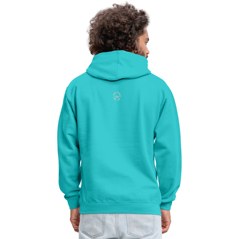 NO FEAR Unisex Hoodie - scuba blue/asphalt