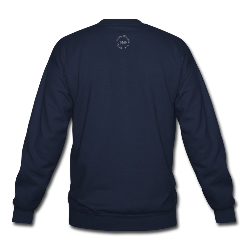 Proverbs 31 Loc Lady Unisex Crewneck Sweatshirt - navy