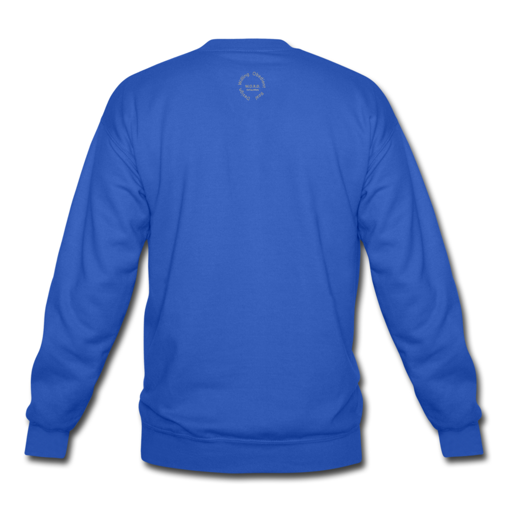 Proverbs 31 Locs Unisex Crewneck Sweatshirt - royal blue