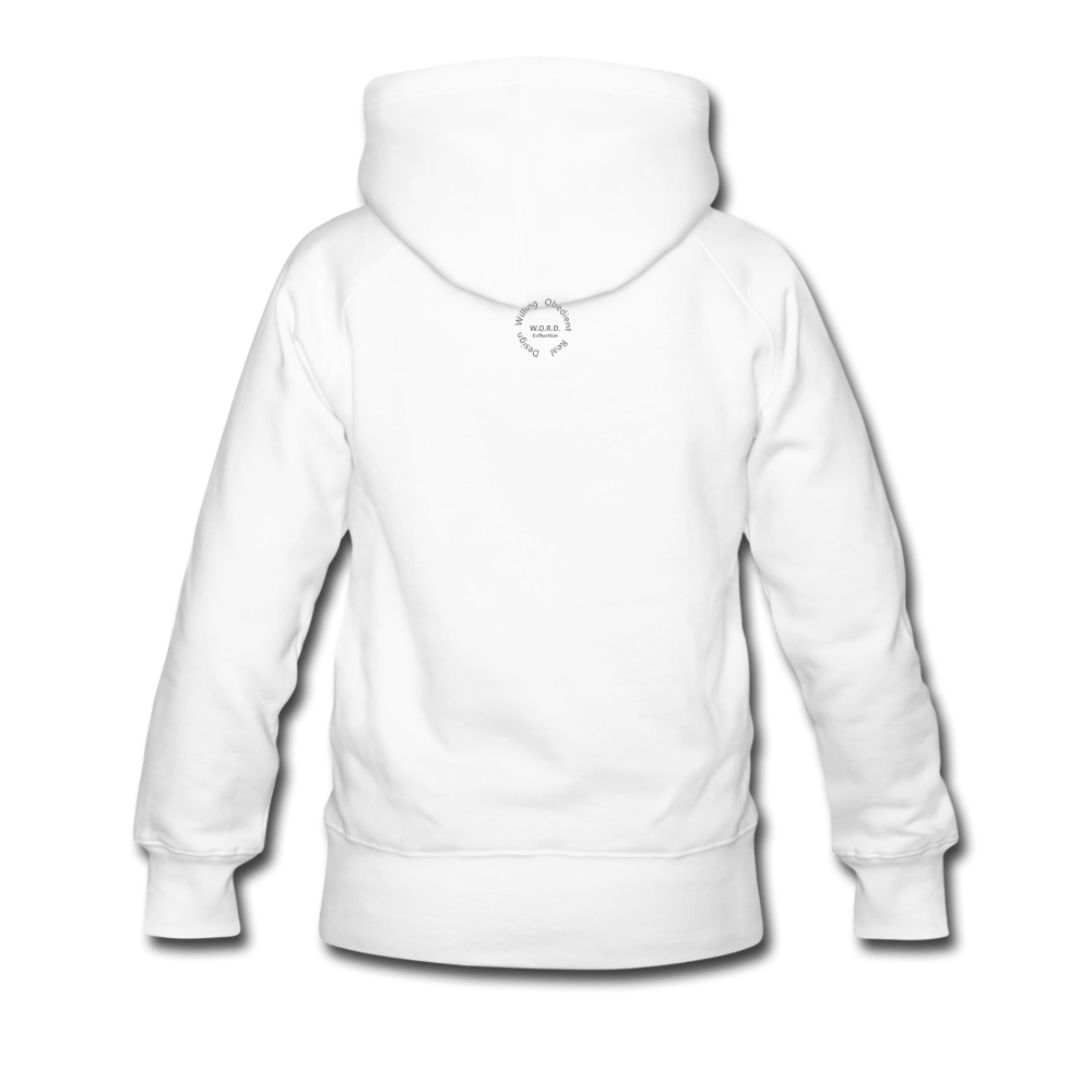 Proverbs 31 Locs Premium Hoodie - white
