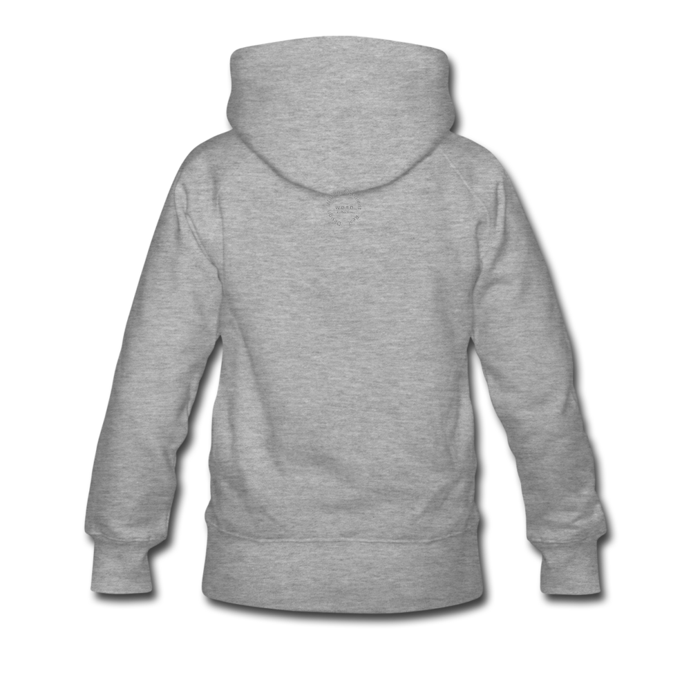 Proverbs 31 Locs Premium Hoodie - heather gray