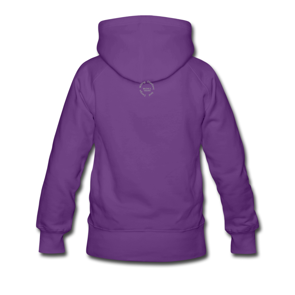 Proverbs 31 Locs Premium Hoodie - purple