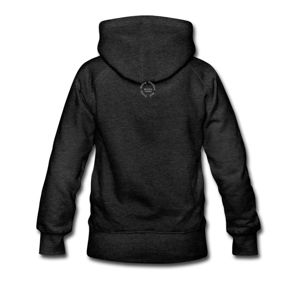 Kingston Women's Premium Hoodie - charcoal gray