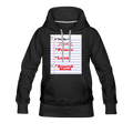 NO FEAR Women’s Premium Hoodie - black
