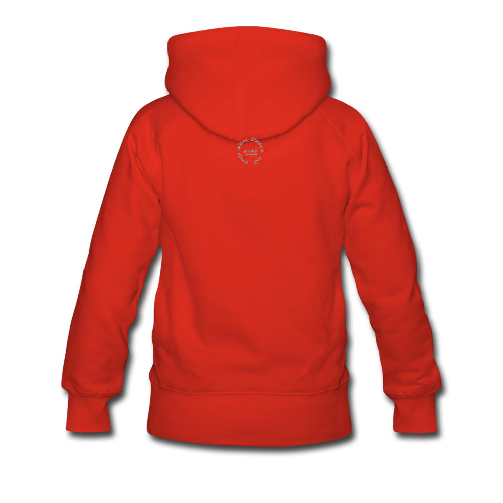NO FEAR Women’s Premium Hoodie - red