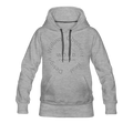 W.O.R.D. Women’s Premium Hoodie - heather gray