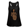Proverbs 31 Loc Lady Women's Flowy Tank Top - black